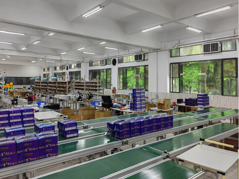 玩具厂安装案例（54台KD18A）